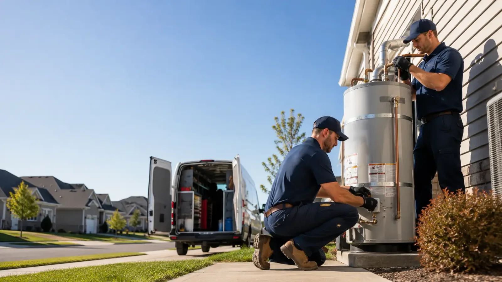 Water Heater Installation in Pine Island, MN